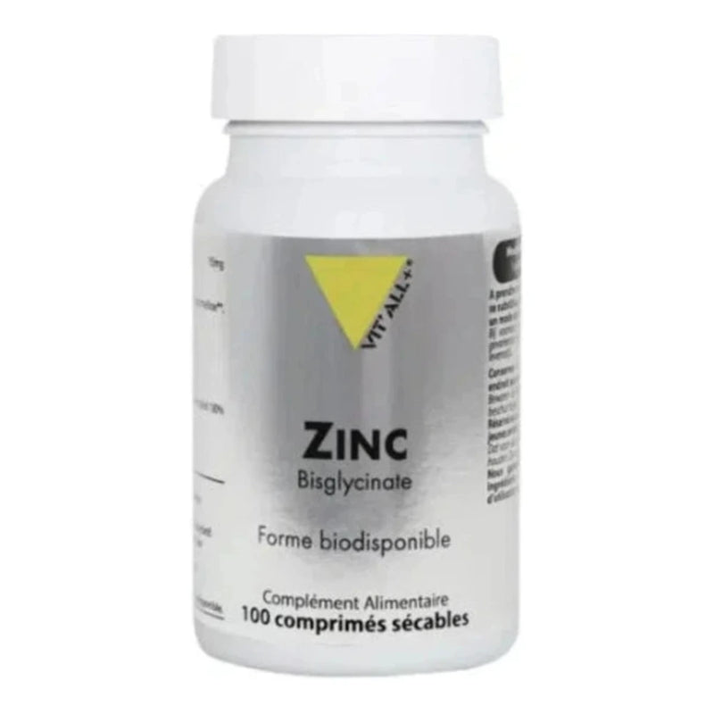 Vit'All+ Zinc 30MG - 100 Comprimés