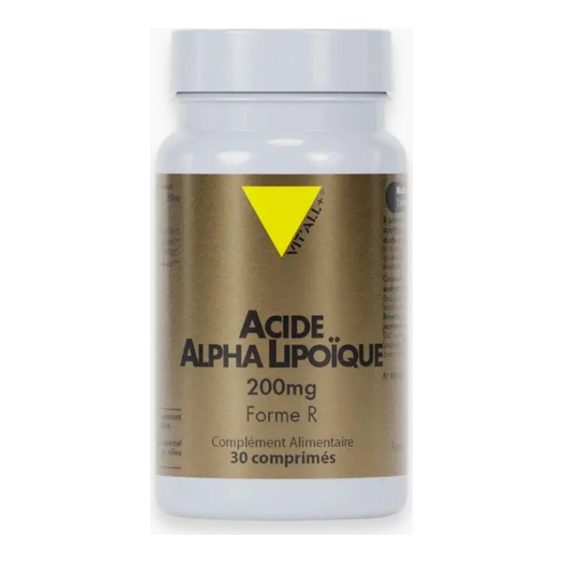 VITALL PLUS ACIDE ALPHA LIPOIQUE 200MG 30 COMPRIMES