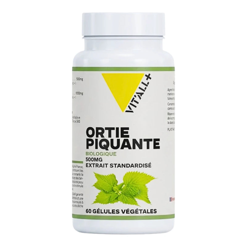 Vit'all Plus+ Ortie Piquant 60 Gelules 500mg