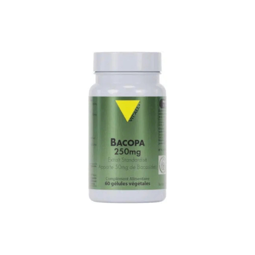 Vit'All+ Bacopa Monnieri 250 mg 60 gélules – photo du complément alimentaire