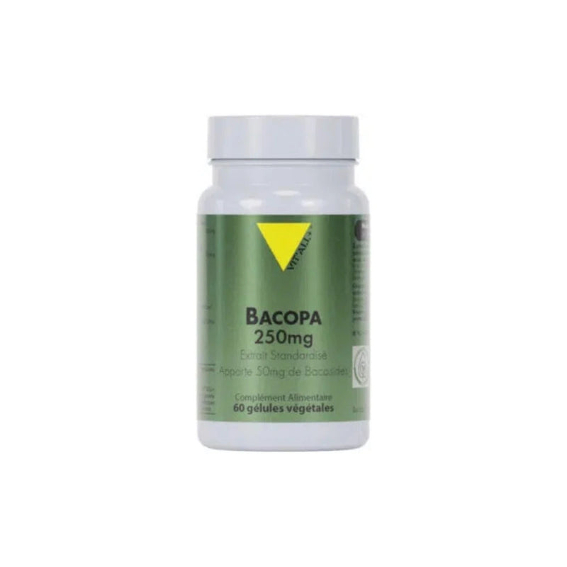 VITALL PLUS BACOPA MONNIERI 250MG 60 GELULES