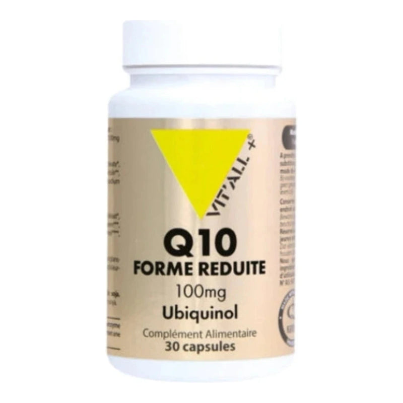 VITALL PLUS CO-ENZYME Q10 REDUIT 100MG 30 CAPSULES