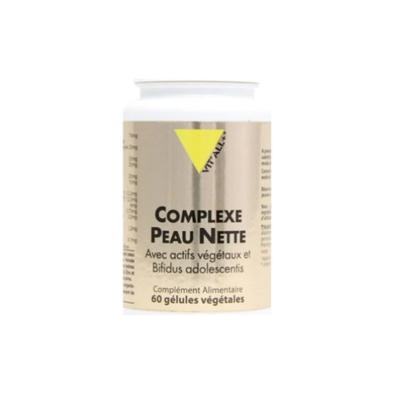 VITALL PLUS COMPLEXE PEAU NETTE 60 GELULES