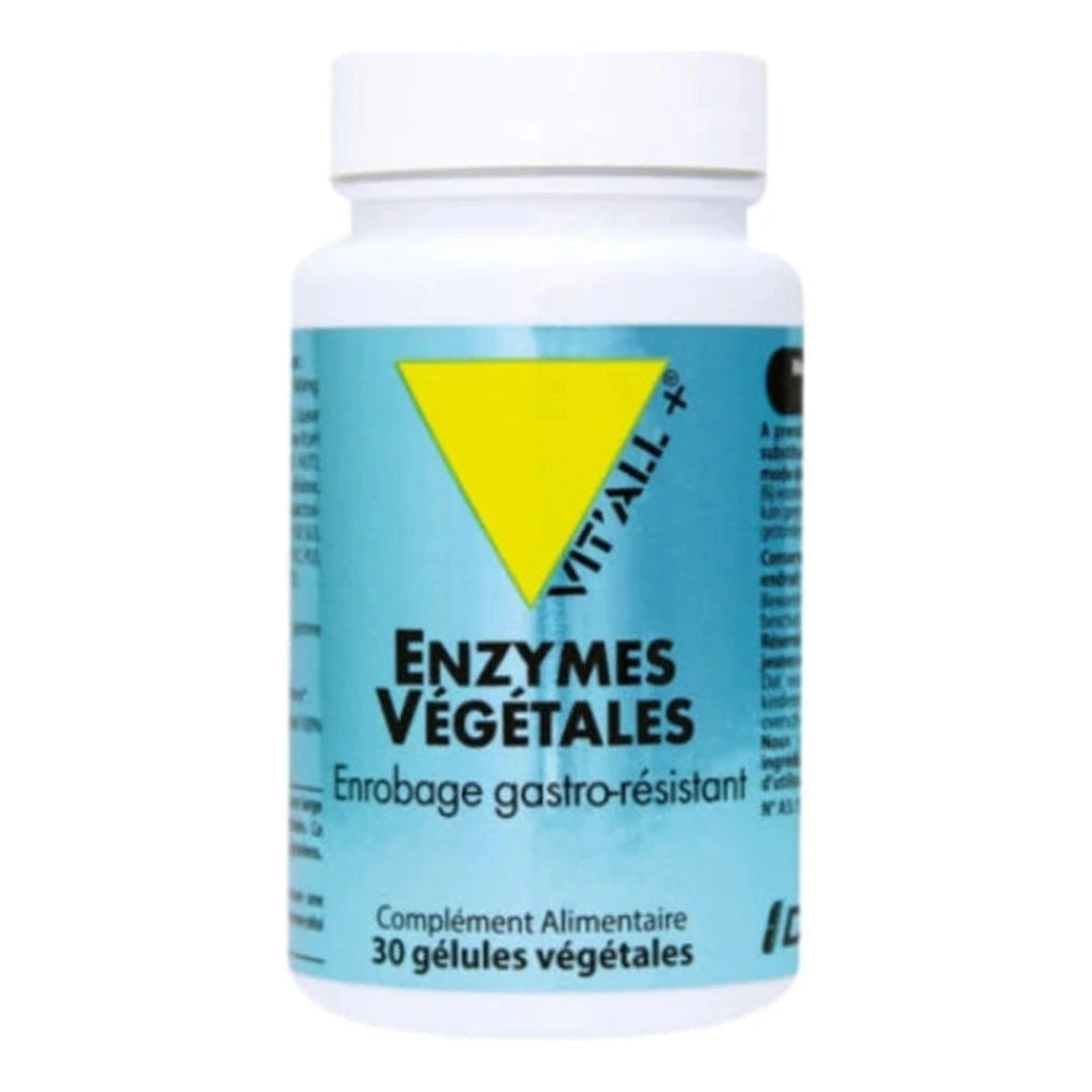 Vit'All+ Enzymes Végétales 30 gélules – boîte