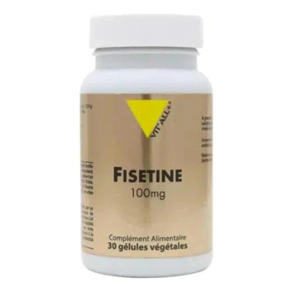 Vit'All+ Fisétine 100 mg – boîte de 30 gélules