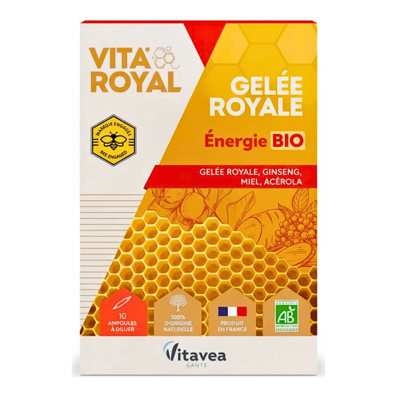 Vitavea Vita Royal Energía Bio – Ampollas 10 x 10 ml