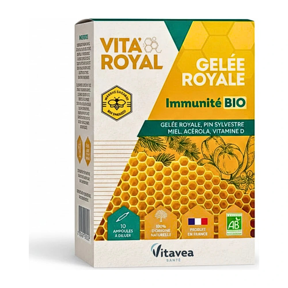 Vitavea Vita Royal Immunité Bio – Ampoules 10 × 10ml