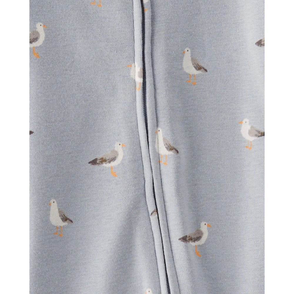 Grenouillère en Coton Bio Mouettes Bébé Little Planet - Multi
