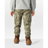 Pantalon Cargo en Coton Camouflage Garçon Carter's - Vert