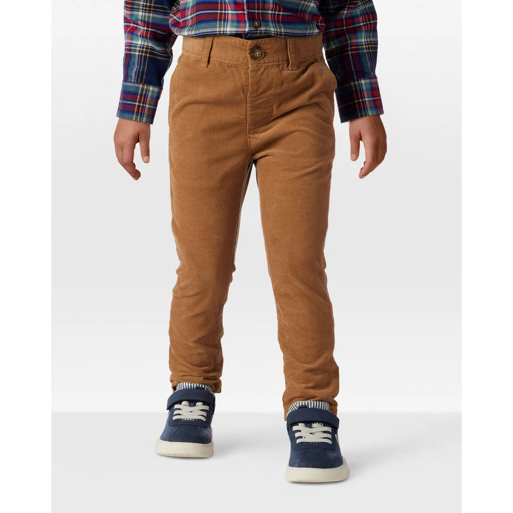 Pantalon en Velours Côtelé Garçon Carter's - Beige