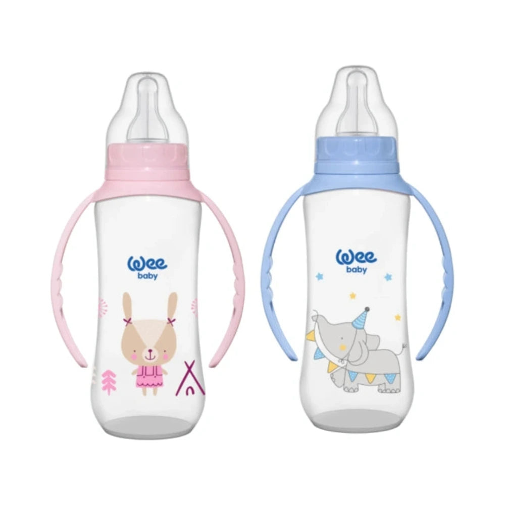 WeeBaby Biberon Classic avec poignées 6-18 mois 270 ml – photo du produit