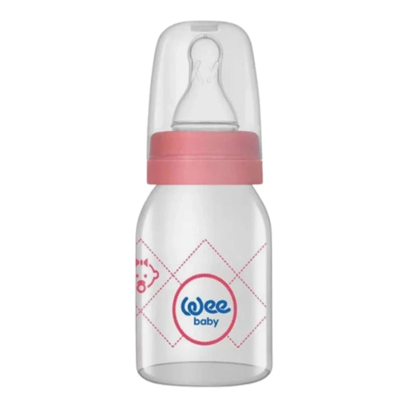 Biberón de vidrio clásico WeeBaby 0-6 meses 125 ml 877-F
