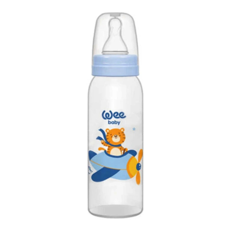 Biberón de vidrio clásico WeeBaby 0-6 meses 250 ml 876-F