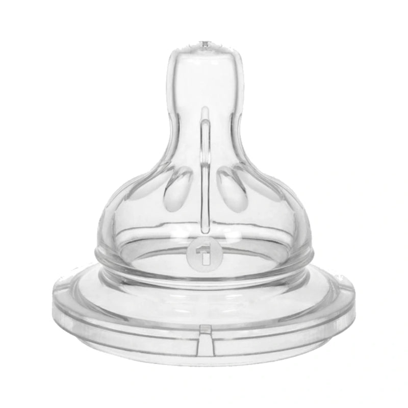 Chupete de silicona grande WeeBaby N.° 1 0-6 meses 828-F