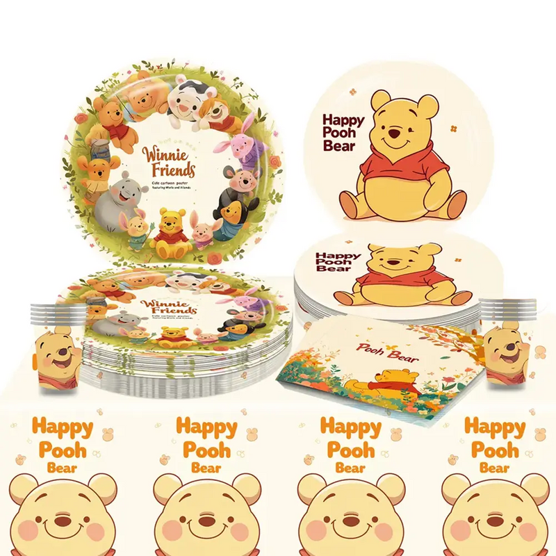 Pack de Cumpleaños 51 Piezas - Winnie the Pooh