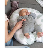 Coussin d'allaitement et maternité BUDDY Leaves Aqua Doomoo - Vert