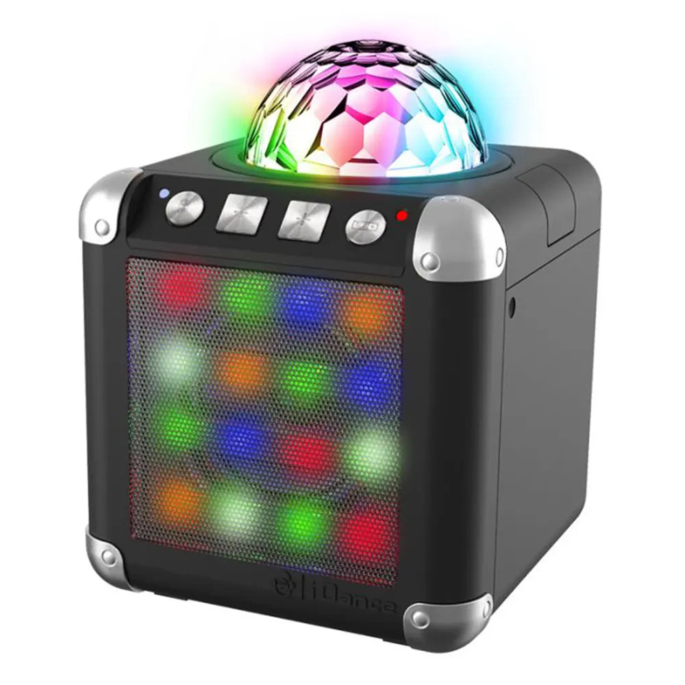Enceinte iDance Party Cube avec 2 Microphones 6A+