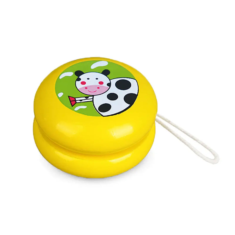 Viga Toys YoYo en Bois Jaune - 3A+