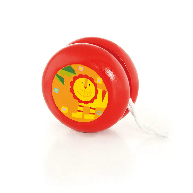 Viga Toys YoYo en Bois Rouge - 3A+
