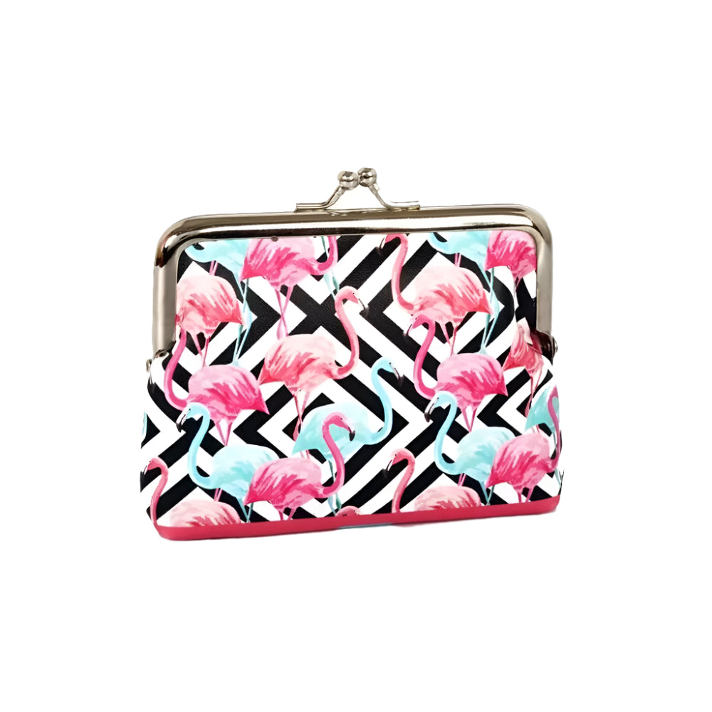 Zarine Porte-monnaie Flamingo – Compact et Pratique