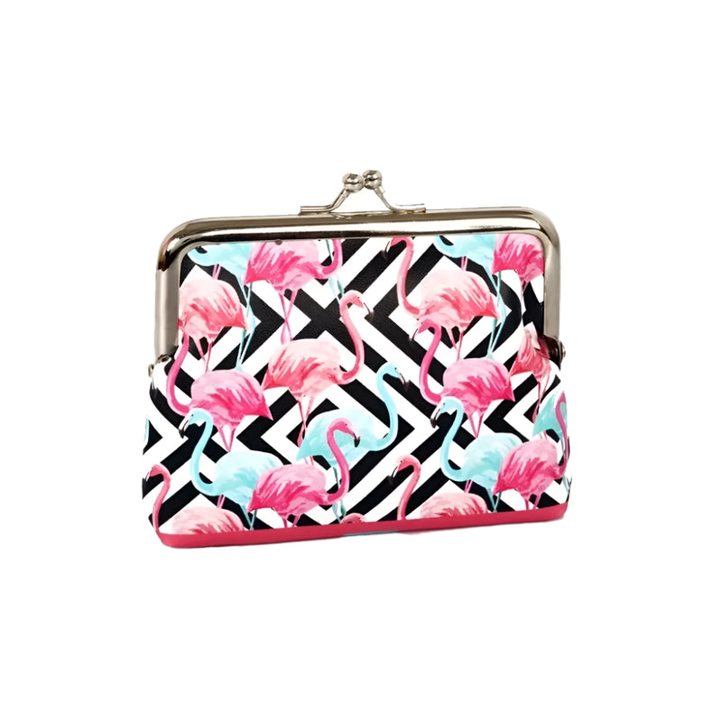 Zarine Porte-monnaie Flamingo – Compact et Pratique