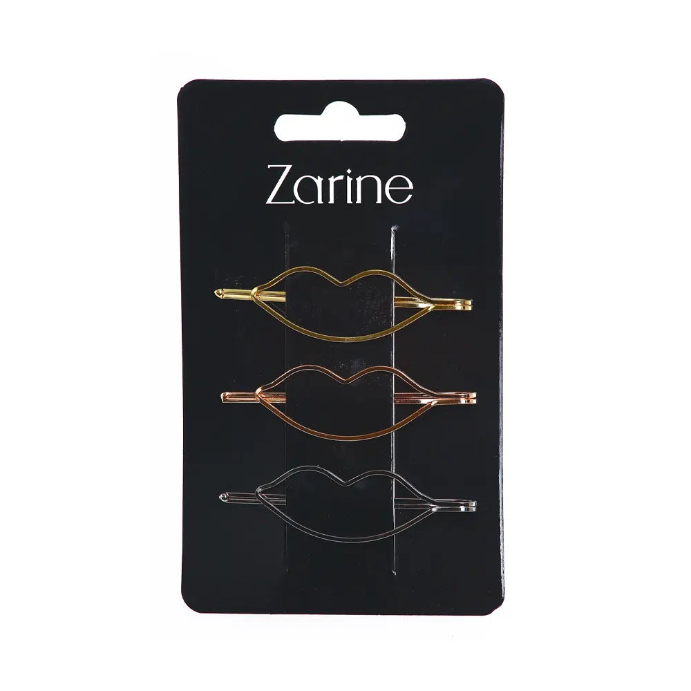 Zarine Trio of Mouth Barrettes