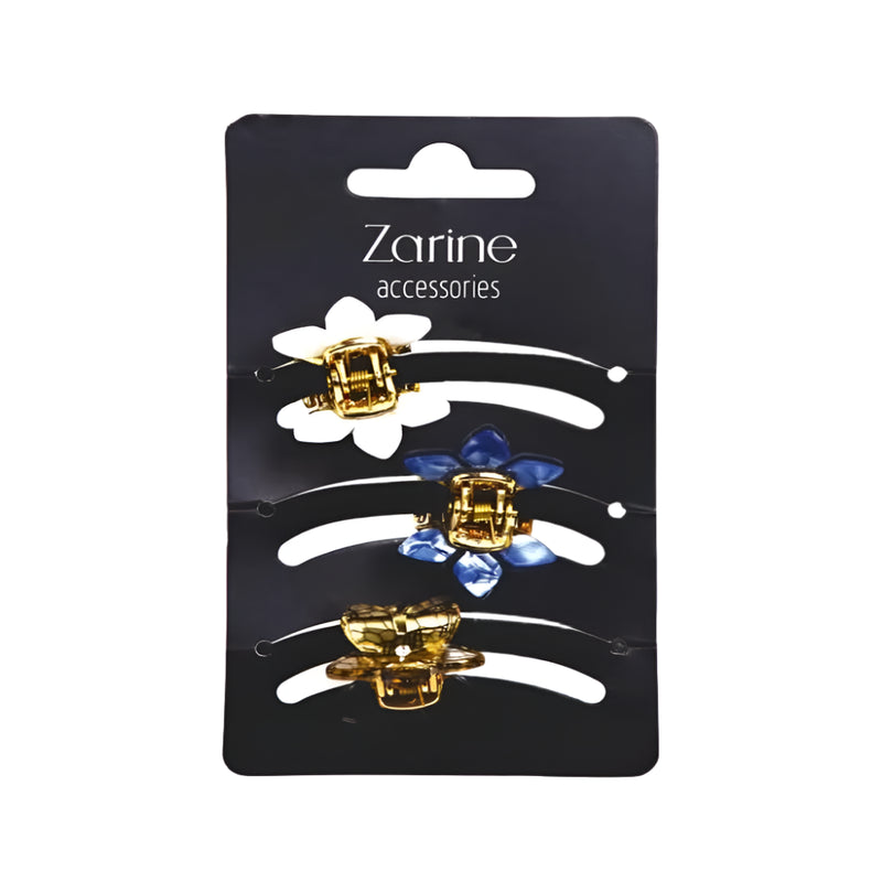 Zarine Trio de Pinces Fleur