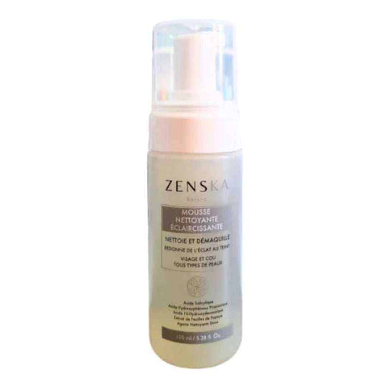 Zenska Mousse Nettoyant Eclaircissante 150ml