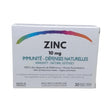 Zinc 10 mg boîte de 30 gélules – emballage