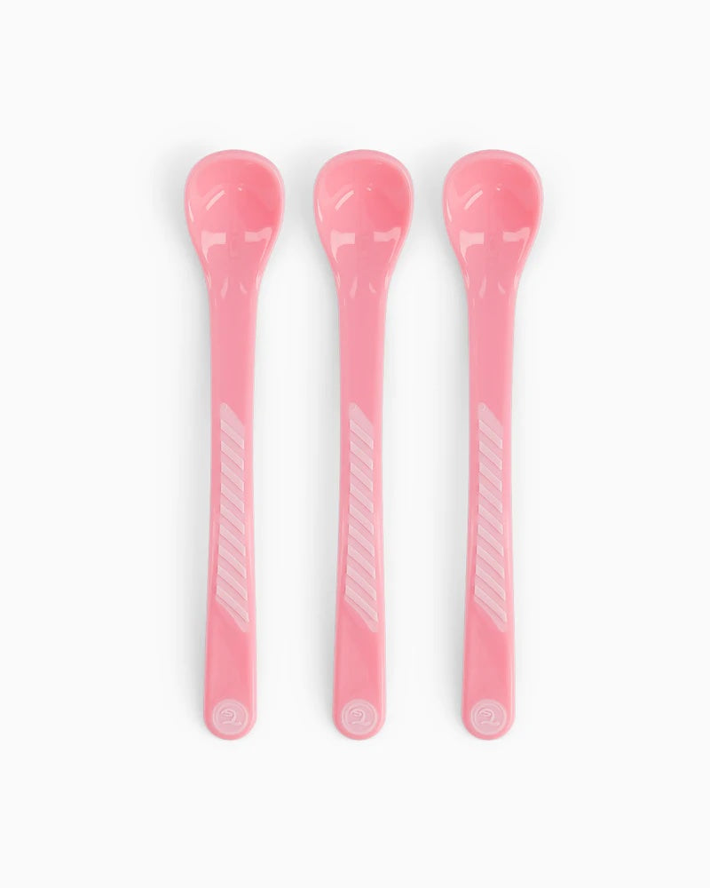 3x cuillère d'alimentation +4mois Twistshake - Rose