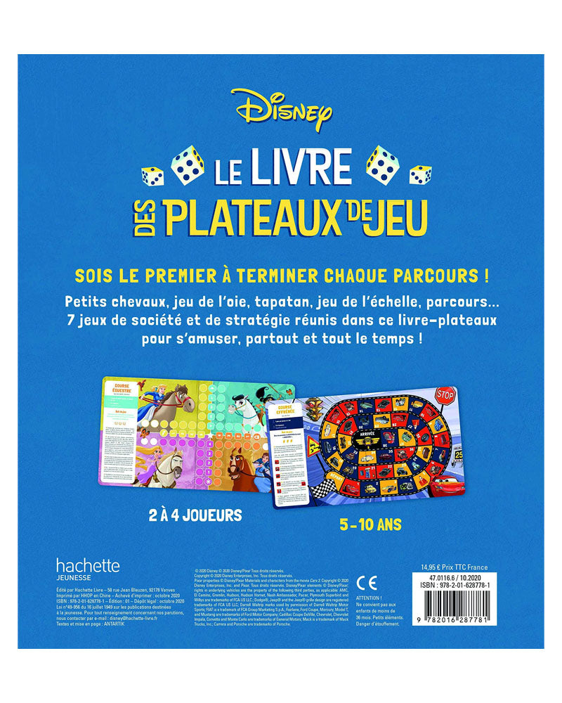 DISNEY - Le Livre Des Plateaux De Jeu 5-10A