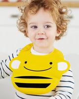 Skip Hop Bavoir Silicone Zoo - Abeille