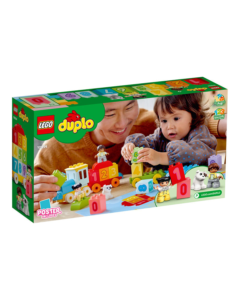 LEGO DUPLO Play - Tren de Números - Aprende a Contar - 23 piezas 18M+