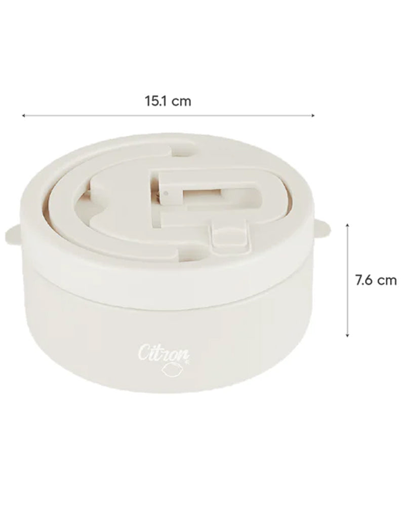 Citron Thermos Alimentaire en Acier Inoxydable 400ml - Bleu Marine