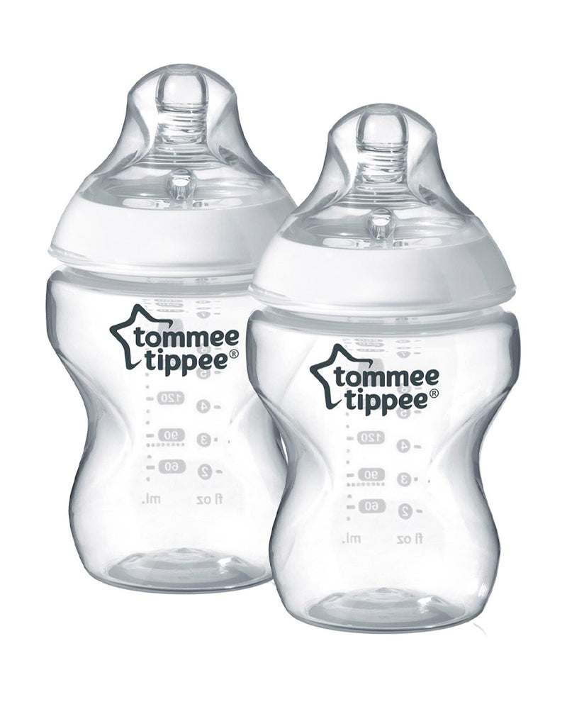 Lot de 2 Biberons Tommee Tippee Closer to Nature 0m+ - 260ml