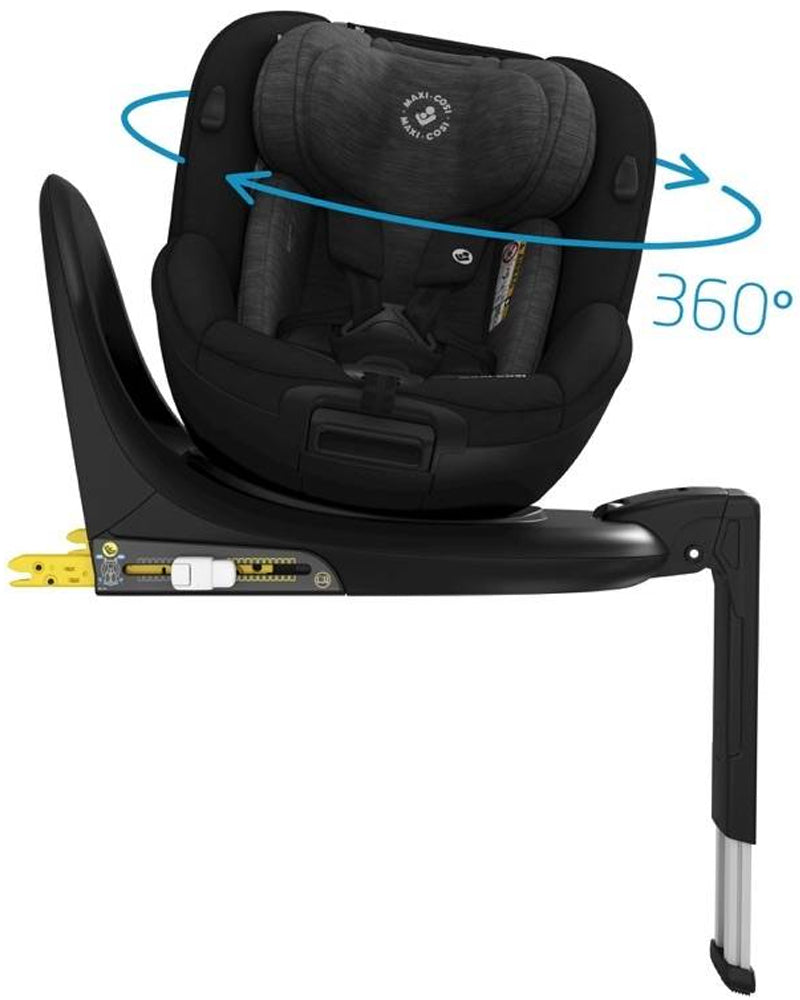 Siège-Auto Mica I-Size Authentic Black Groupe 0+/1 Maxi-Cosi Bébé Confort