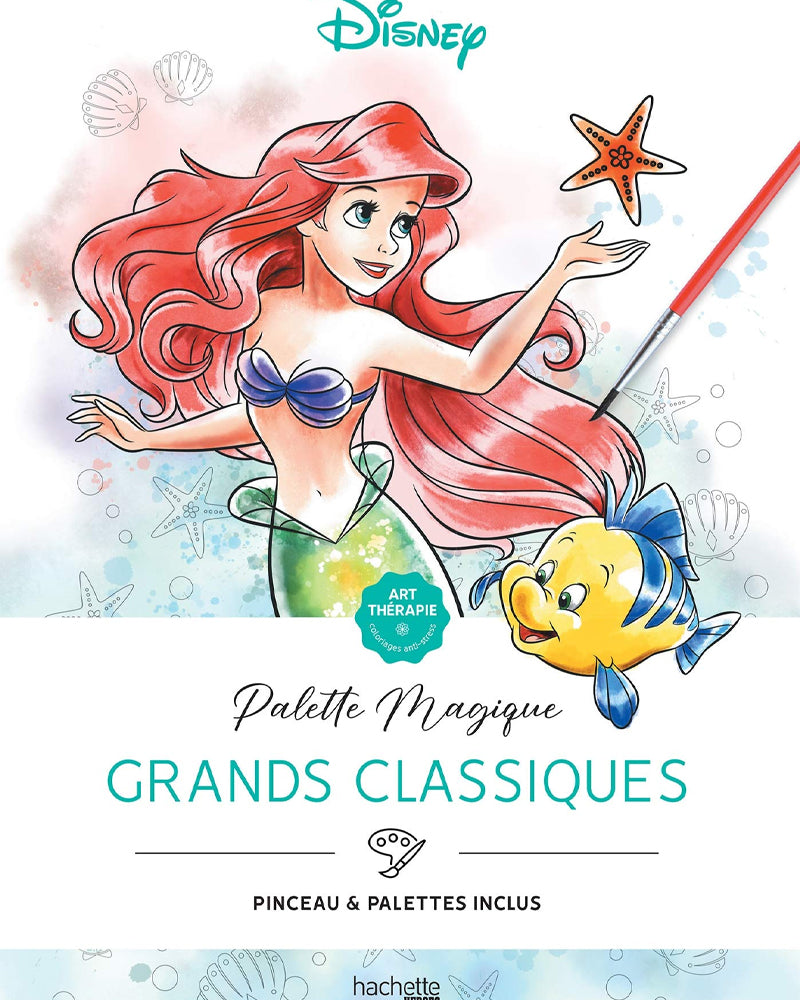 Disney Grands Classiques - Palette Magique Avec 1 pinceau et palettes