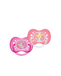 Lot de 2 Sucettes Anatomiques Silicone Dodie 18m+ - Cendrillon