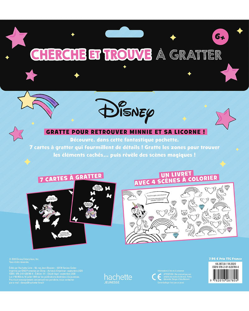 Disney Minnie Cherche et Trouve à Gratter