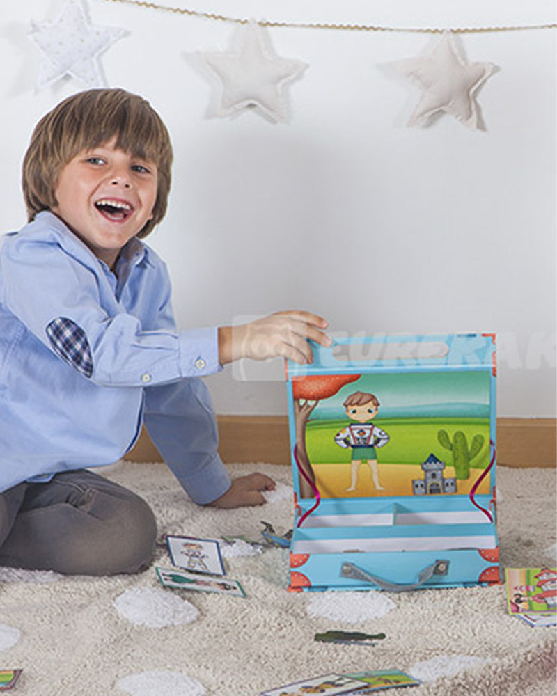 Eurekakids Magnetic Game for Boys - 3Y+