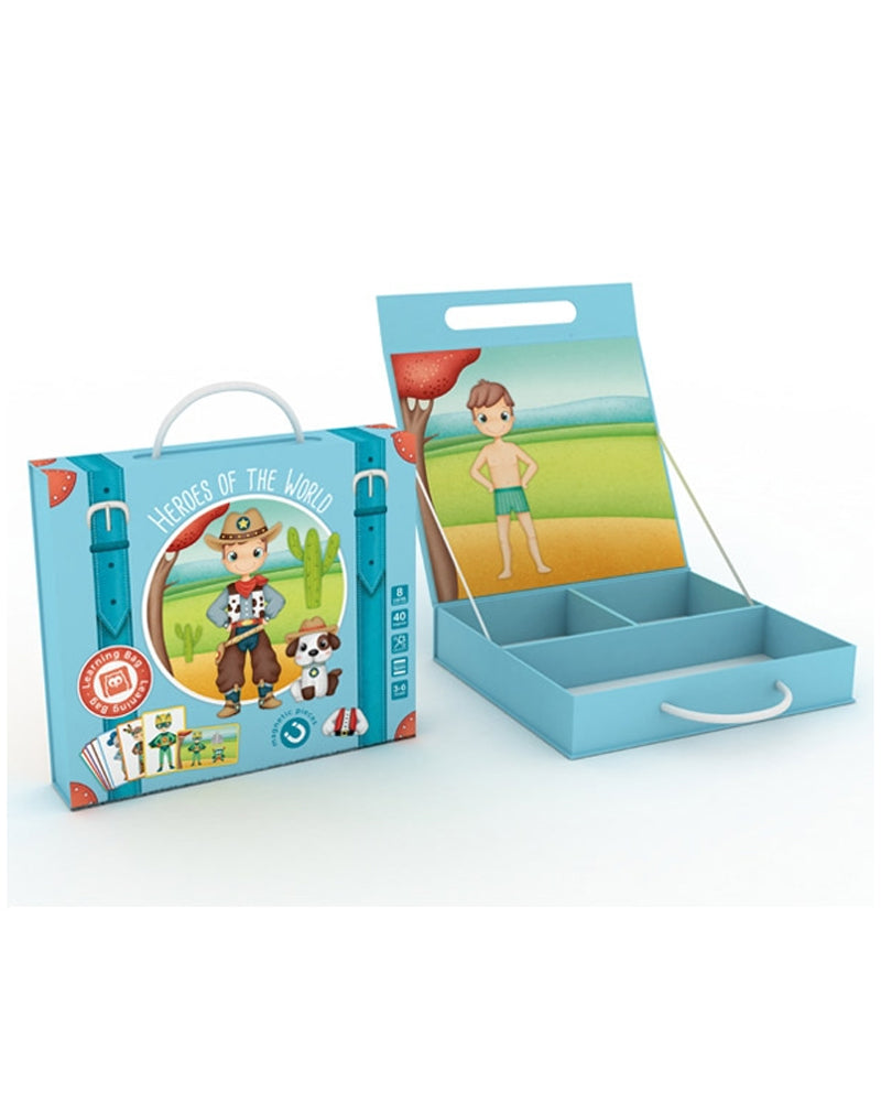 Eurekakids Magnetic Game for Boys - 3Y+
