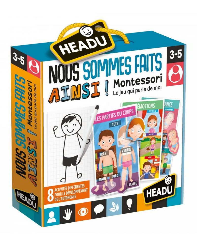 Nous Sommes Faits Montessori Headu 3-5ans