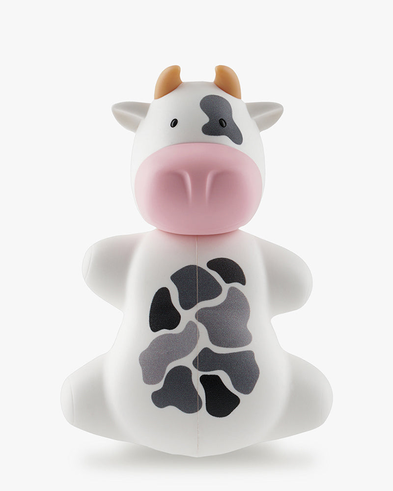 Brosse à dent Flipper avec couvercle - Vache