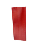 Ensemble de 25 Pailles en Papier Jetable - Rouge