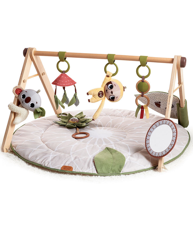 Tapis D'éveil Ultra Confort Avec Arche En Bois Boho Chic Tiny Love