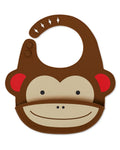 Babero de silicona Skip Hop Zoo - Mono