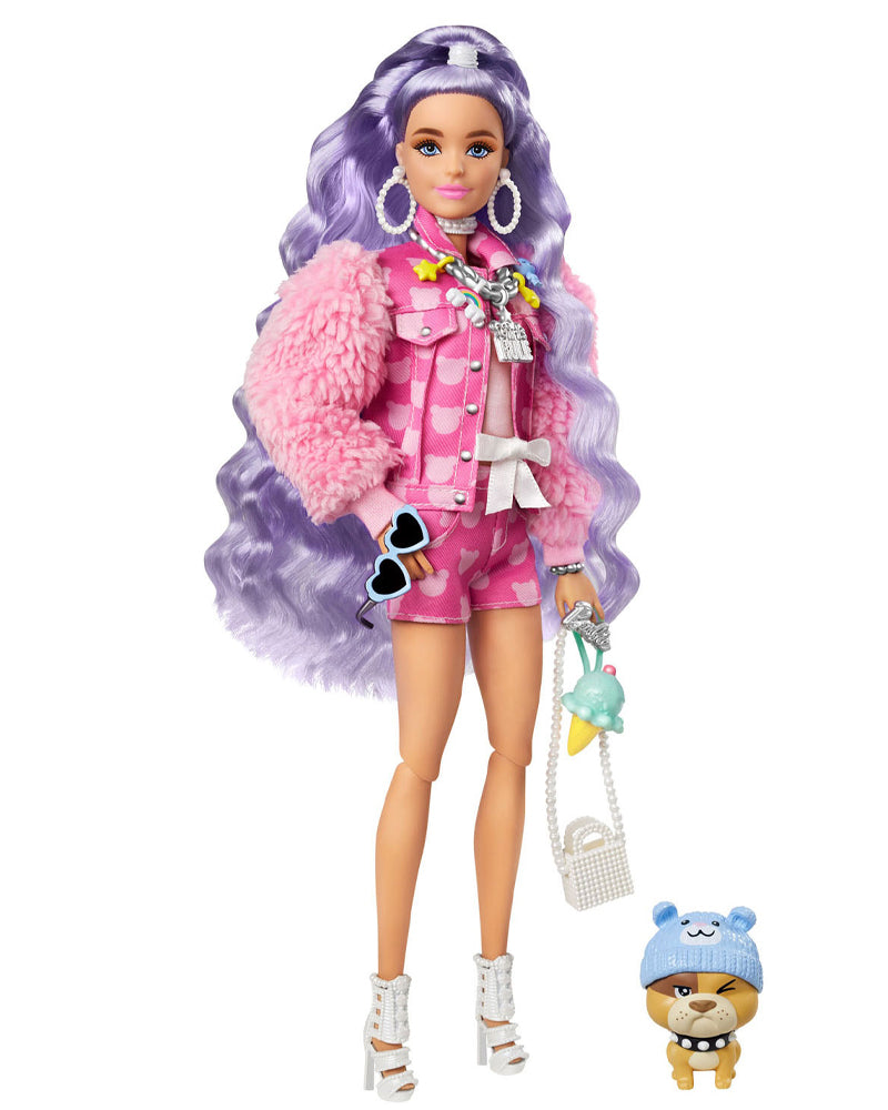 Barbie Fashionista Extra Millie Purple Hair 3 years+