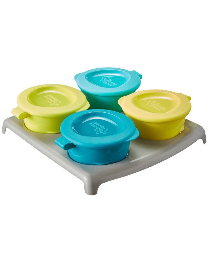 Tommee Tippee Pots de Congélation des aliments x4