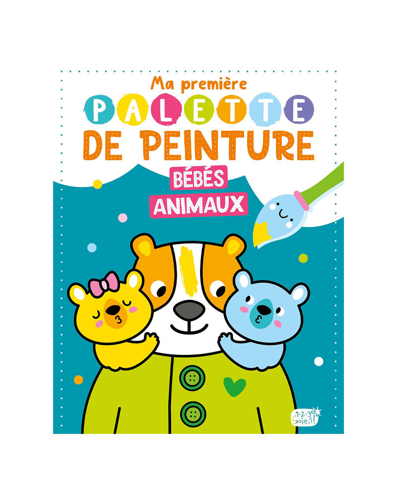 Primera paleta de pintura - Animales bebés