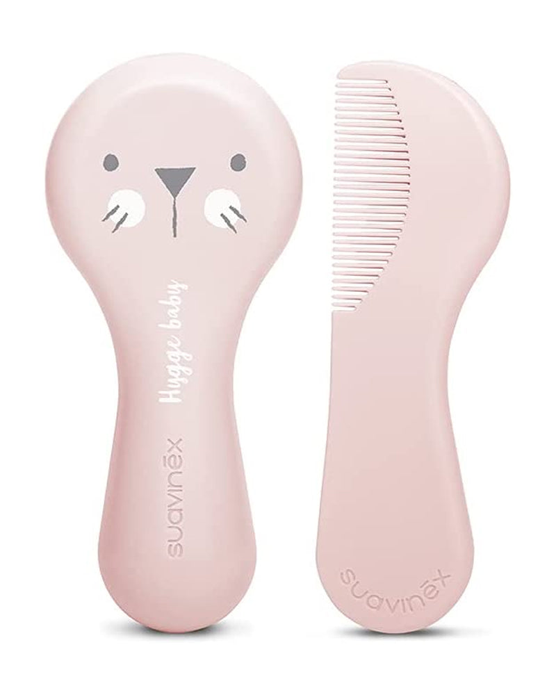 Suavinex Cepillo y Peine - Rosa